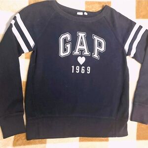 GAP Blue Varsity Sweatshirt with Logo